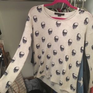 skull cashmere sweater